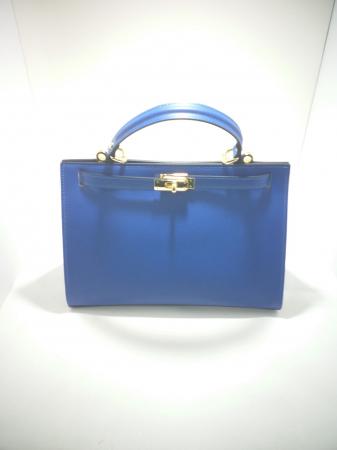 Carteira em pele , azulão