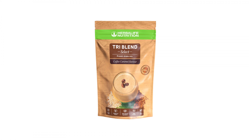 Tri Blend Select - Mistura para Batido de Proteína - Café Caramelo