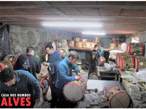 FABRICO E ALUGUER DE BOMBOS