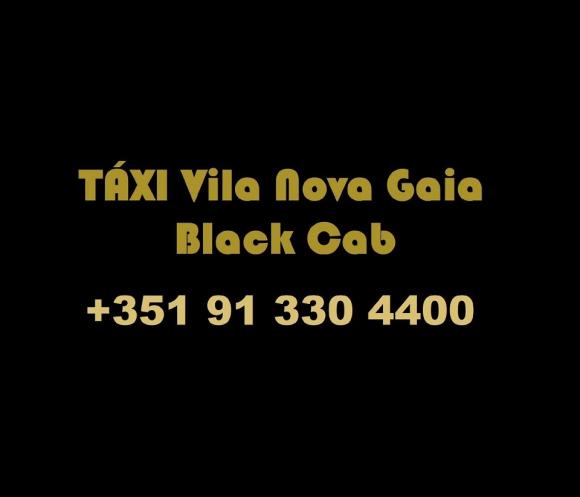Táxi Black Cab - Táxis Vila Nova de Gaia
